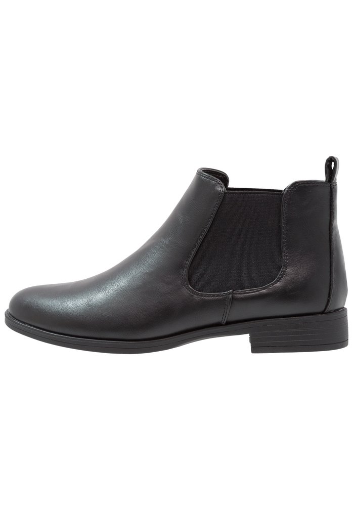 Bottines Anna Field Plates Slip on Noir Femme | YLU-3209710